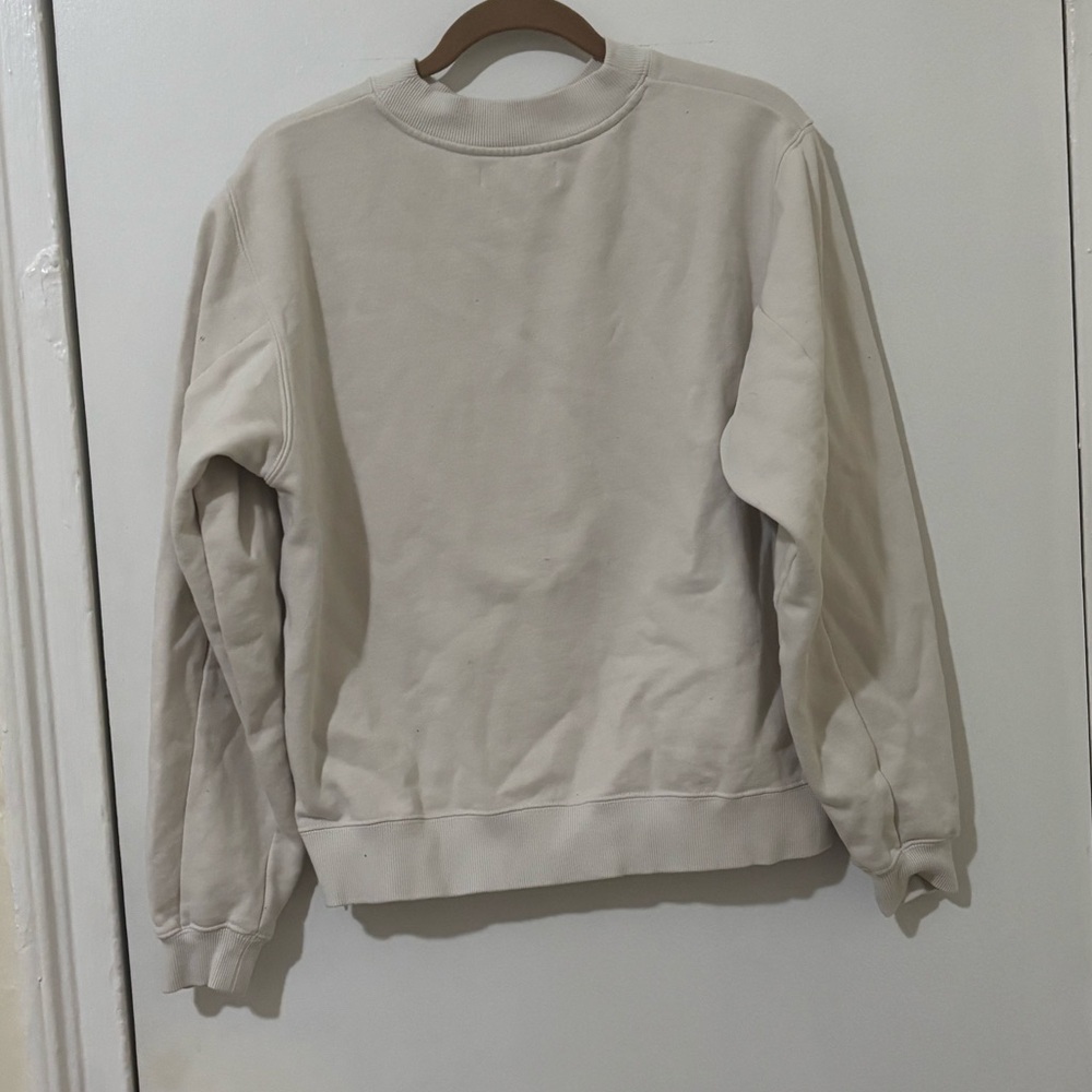 Assembly Label White Sweatshirt - Picture 3 of 4